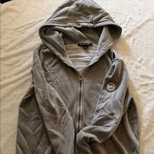 Michael Kors Heather Gray Hoodie
